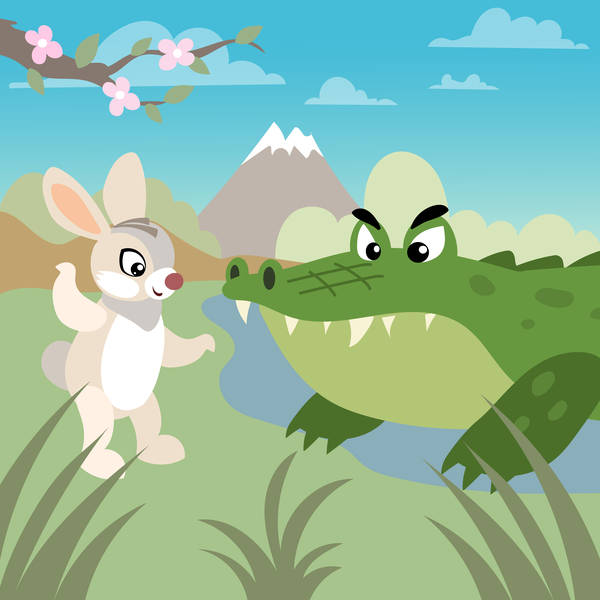 The White Hare and the Crocodiles-Storytelling Podcast for Kids:E222