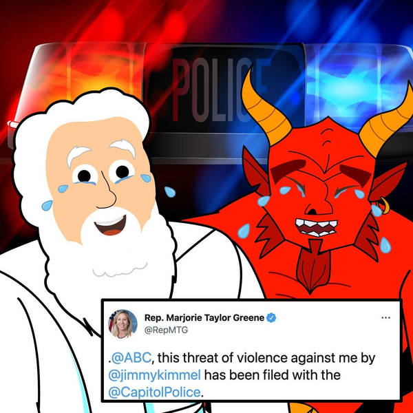 God And Satan Mock Republican Who Tried To Report A Joke To The Police