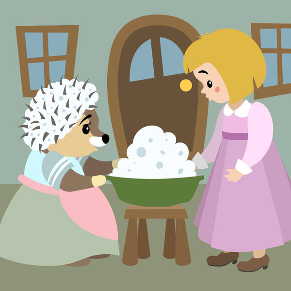 Where Have Lucie's Hankies Gone? Discover Where in this Classic Beatrix Potter Tale-Storytelling Podcast for Kids-Mrs.Tiggy-Winkle:E199