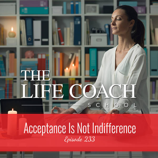 Ep #233: Acceptance Is Not Indifference