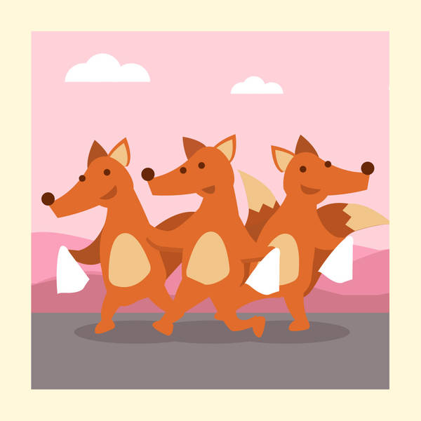 2 Fun Poems to Make You Chuckle-Storytelling Podcast For Kids-Three Foxes and Four Friends:E188