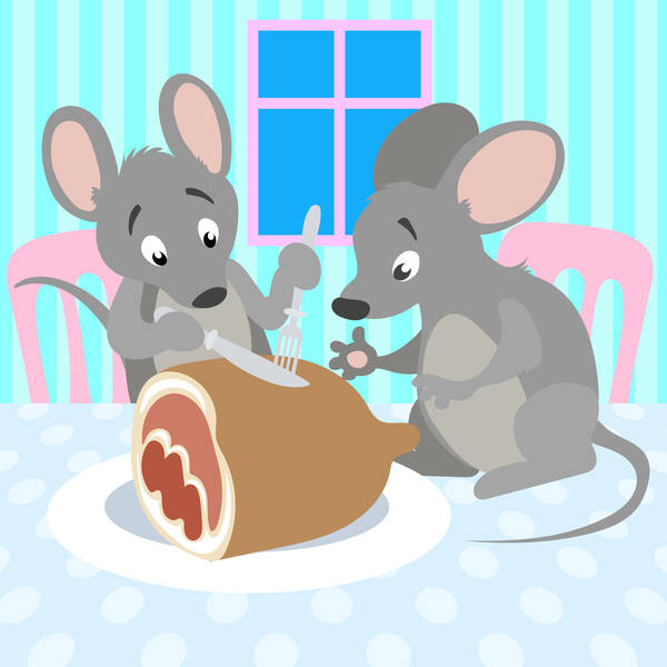Learn How Two Naughty Mice Became Nice Again -Storytelling Podcast for Kids - The Tale of Two Bad Mice:E116