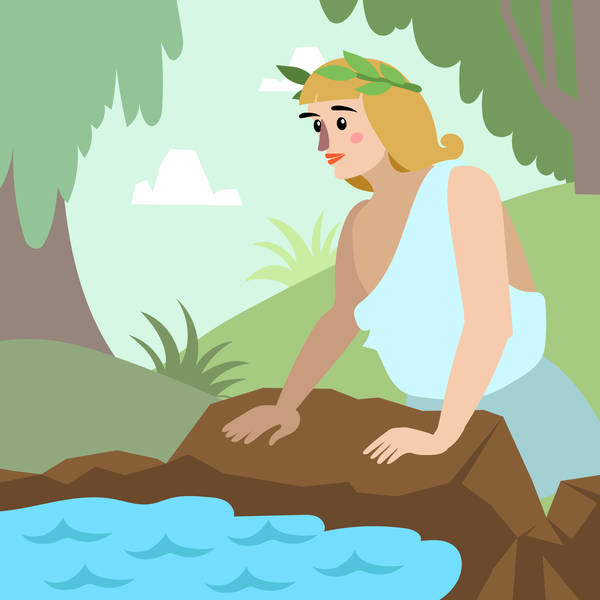 Explore the Origin of the  Echo with this Fun Greek Myth-Storytelling Podcast for Kids-The Story of Echo and Narcissus:E194